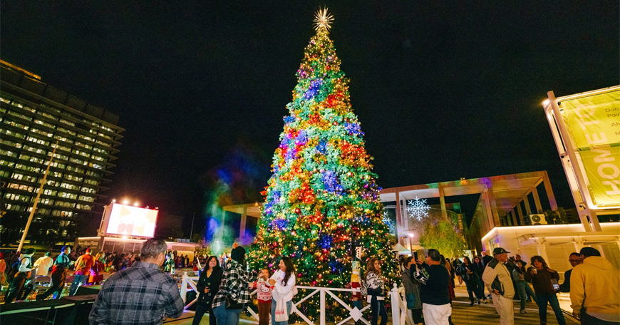 LA County Christmas Tree Lighting