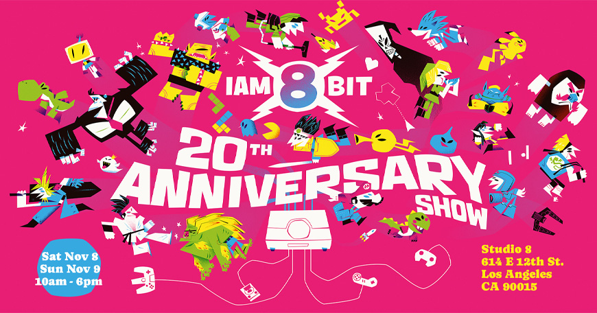 iam8bit 20th Anniversary Art Show
