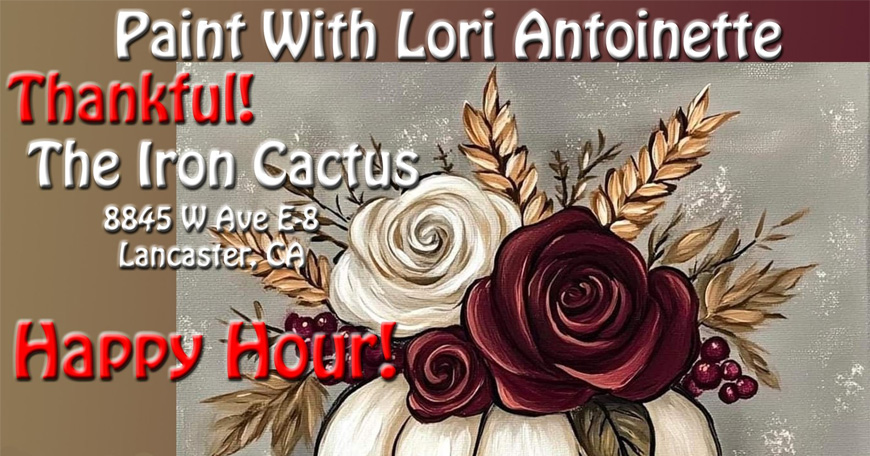 Thankful! Paint with Lori Antoinette