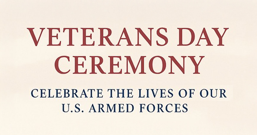 The Annual Veterans Day Ceremony at Lancaster Cemetery