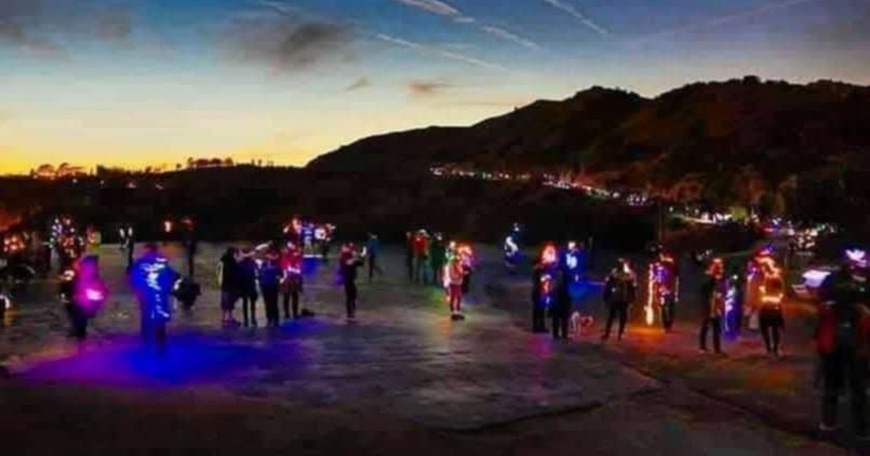 Griffith Park Festival of Lights Hike
