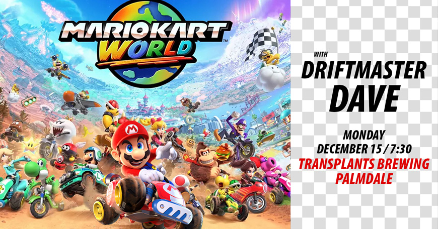 Mario Kart WORLD Tournament with Driftmaster Dave