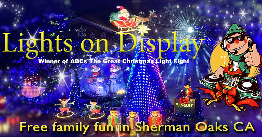 Christmas Light Show Spectacular! Free Family Fun!