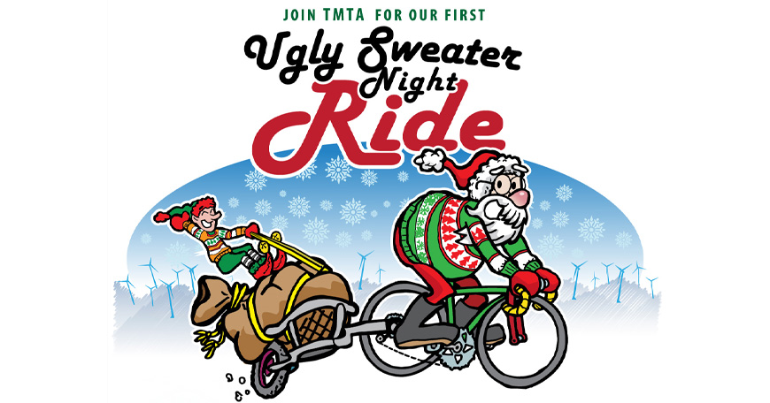 Ugly Sweater Night Ride Around Town