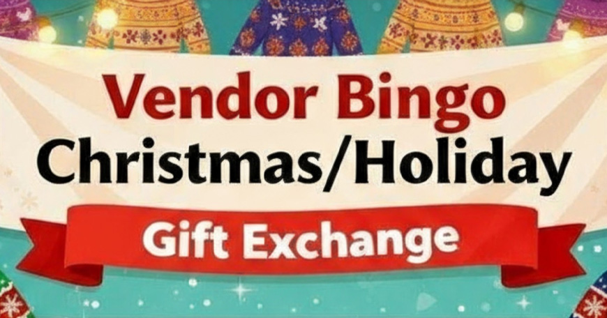 Vendor Bingo Holiday Cheer