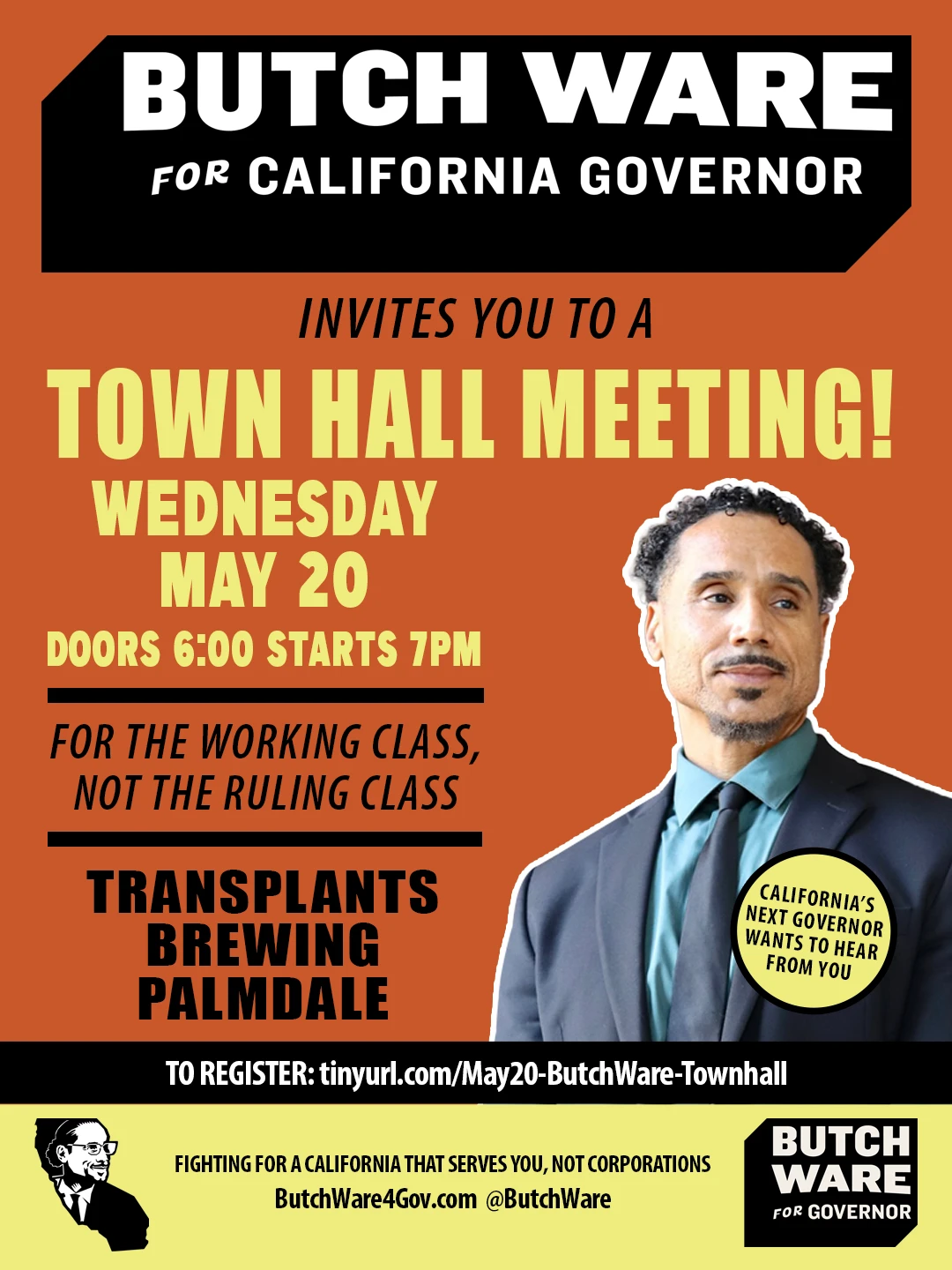BUTCH WARE TOWNHALL MEETING